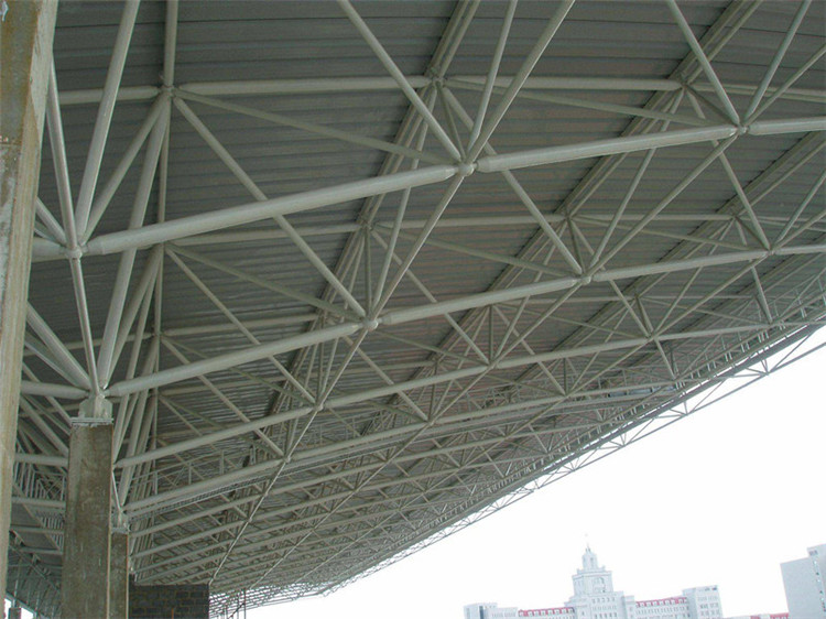 马鞍山学院体育场网架工程